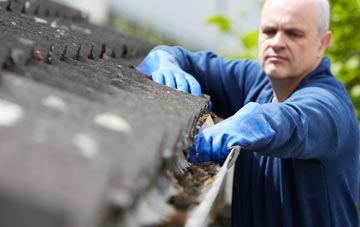 cleaning and inspecting Tydd Gote roofs